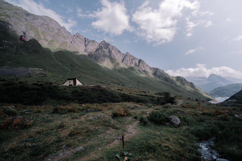 Marmolada glacier Punta Rocca cable car