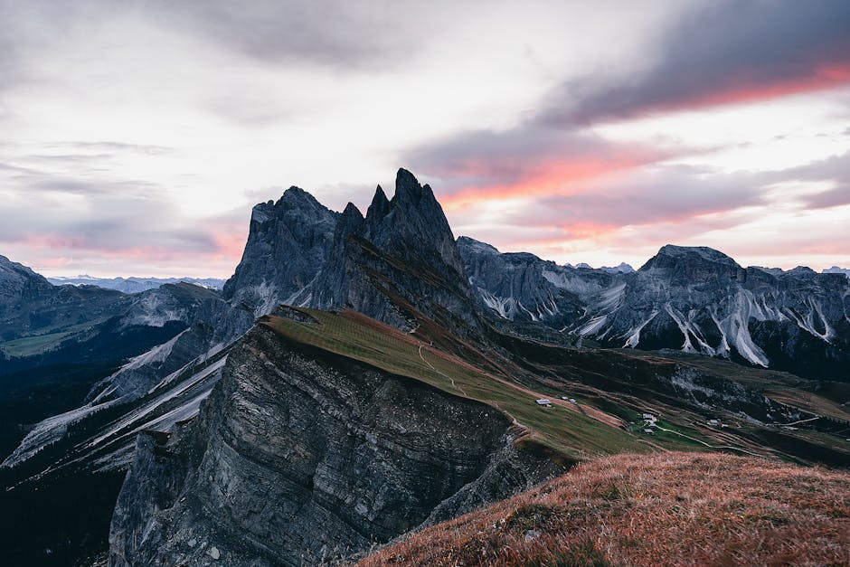 Seceda ridge family sunrise hike