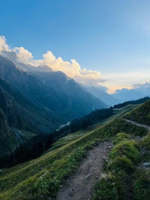 Mountain refuge sunset panoramic view Dolomites