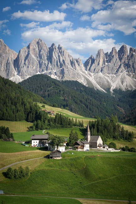 O dormir dans les villages Dolomites travel tourism landmark